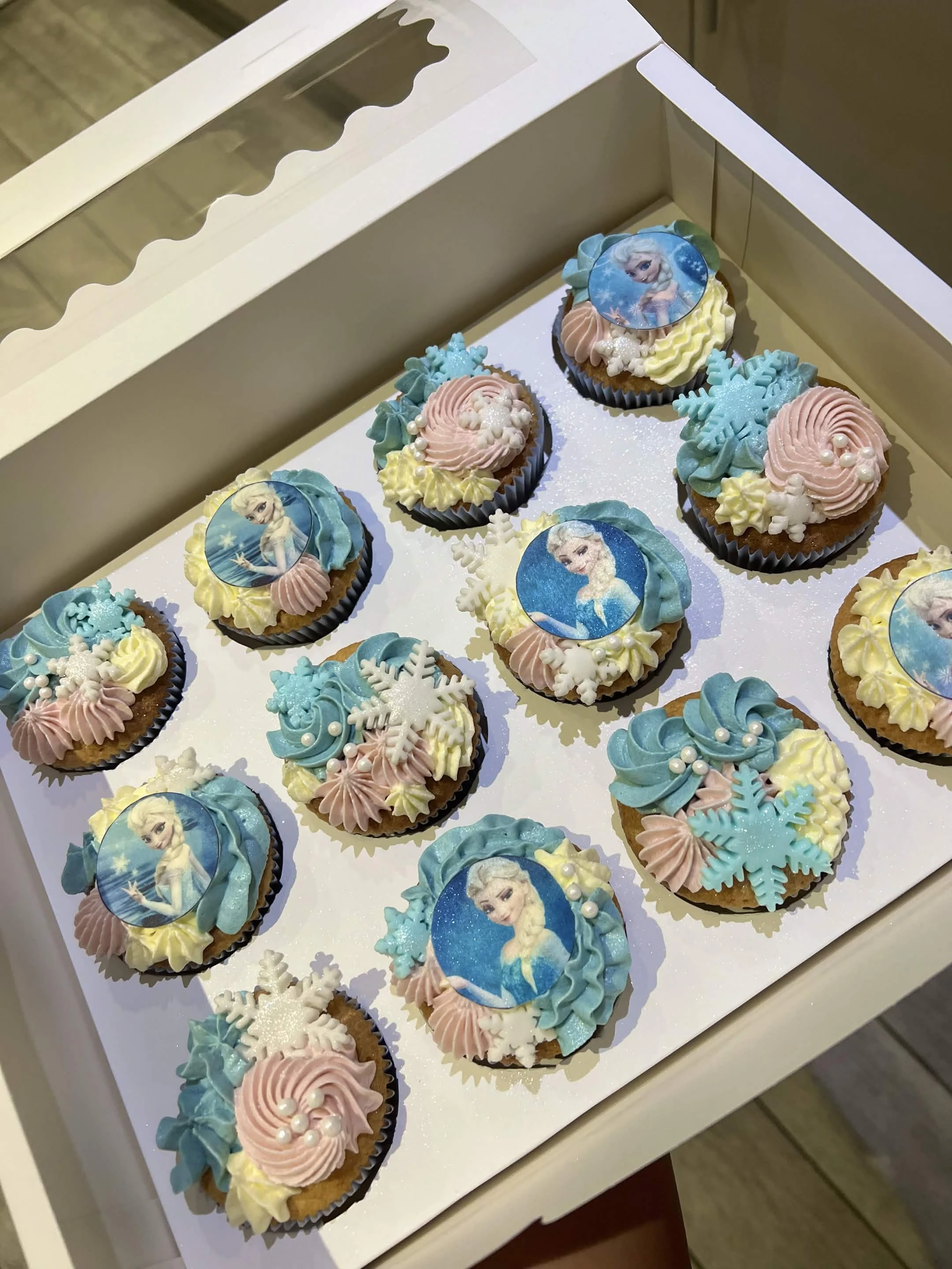 Lotus Cupcakes creation